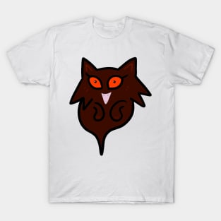 Ghost demon cat devil T-Shirt